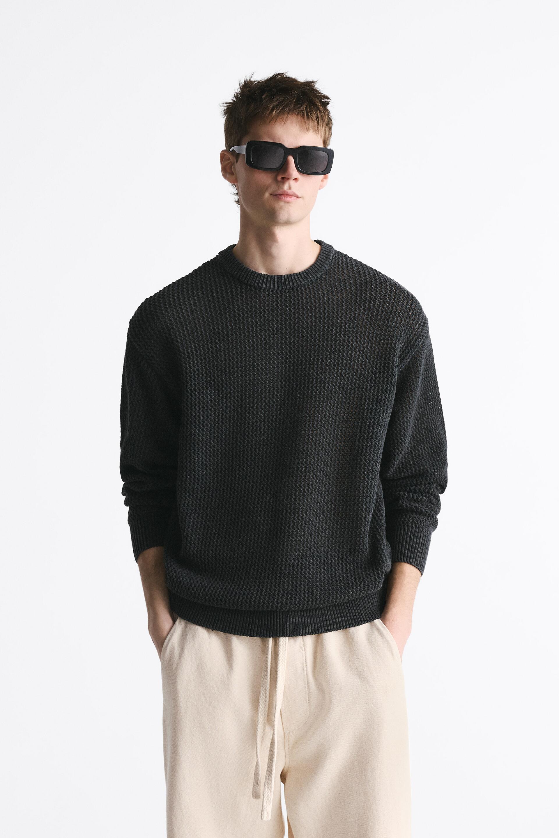 

Джемпер мужской ZARA 07140403 серый M (доставка из-за рубежа), 07140403