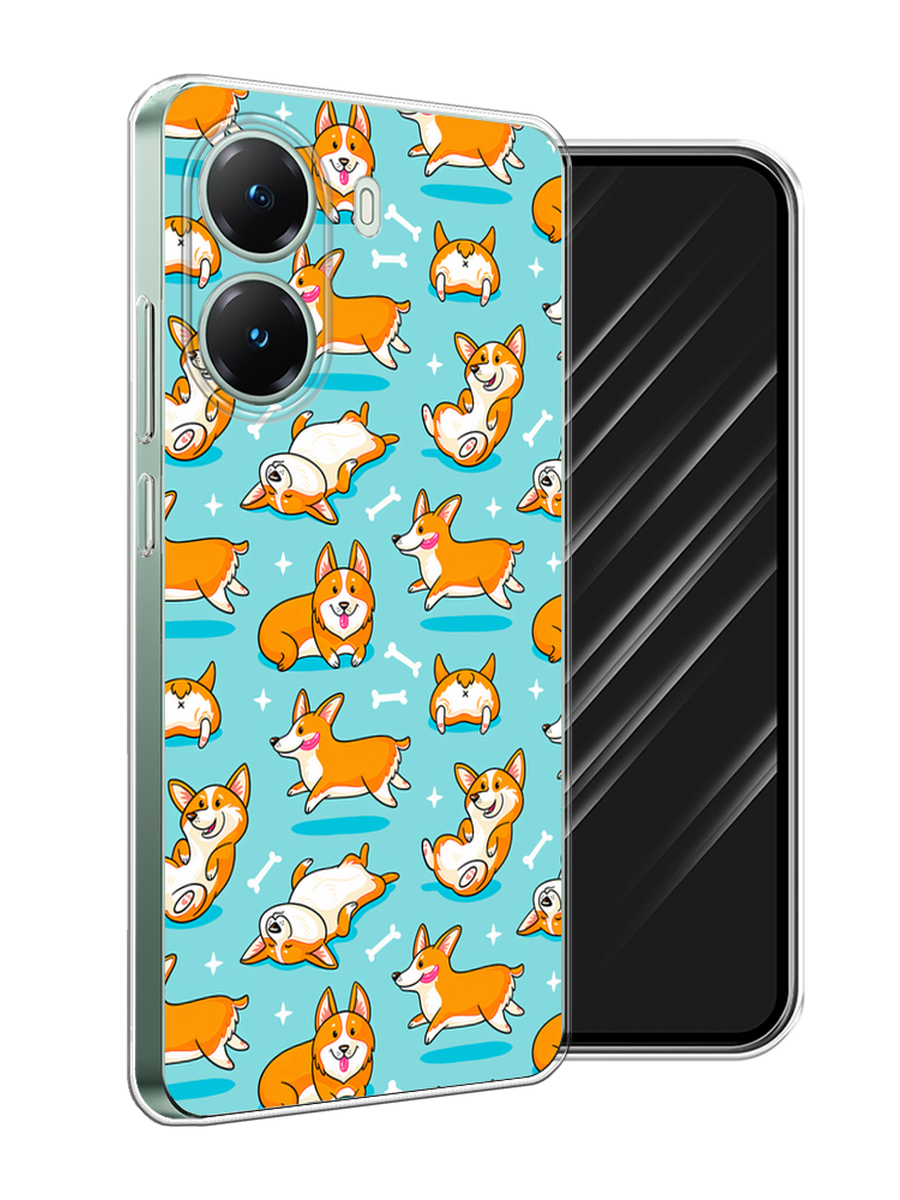 

Чехол Awog на Poco X7 Pro "Веселые корги", Коричневый, 324050-1