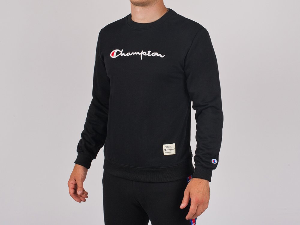 

Свитшот Champion для мужчин, чёрный, XXL, 216411, Черный, 216411