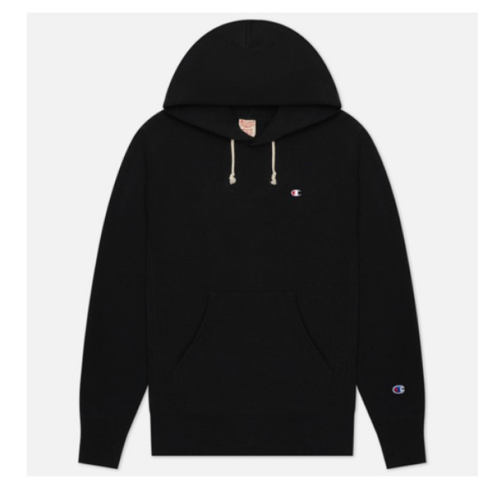 

Свитшот Champion для мужчин, чёрный, XXL, 215214, Черный, 215214