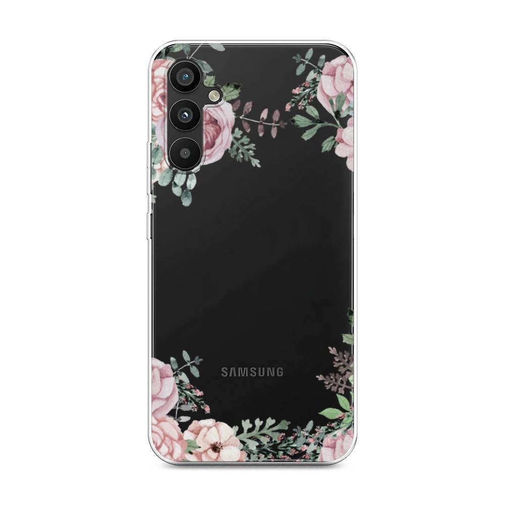 

Чехол Awog на Samsung Galaxy A34 "Нежные розы акварель", Прозрачный;розовый;зеленый, 2107850-8