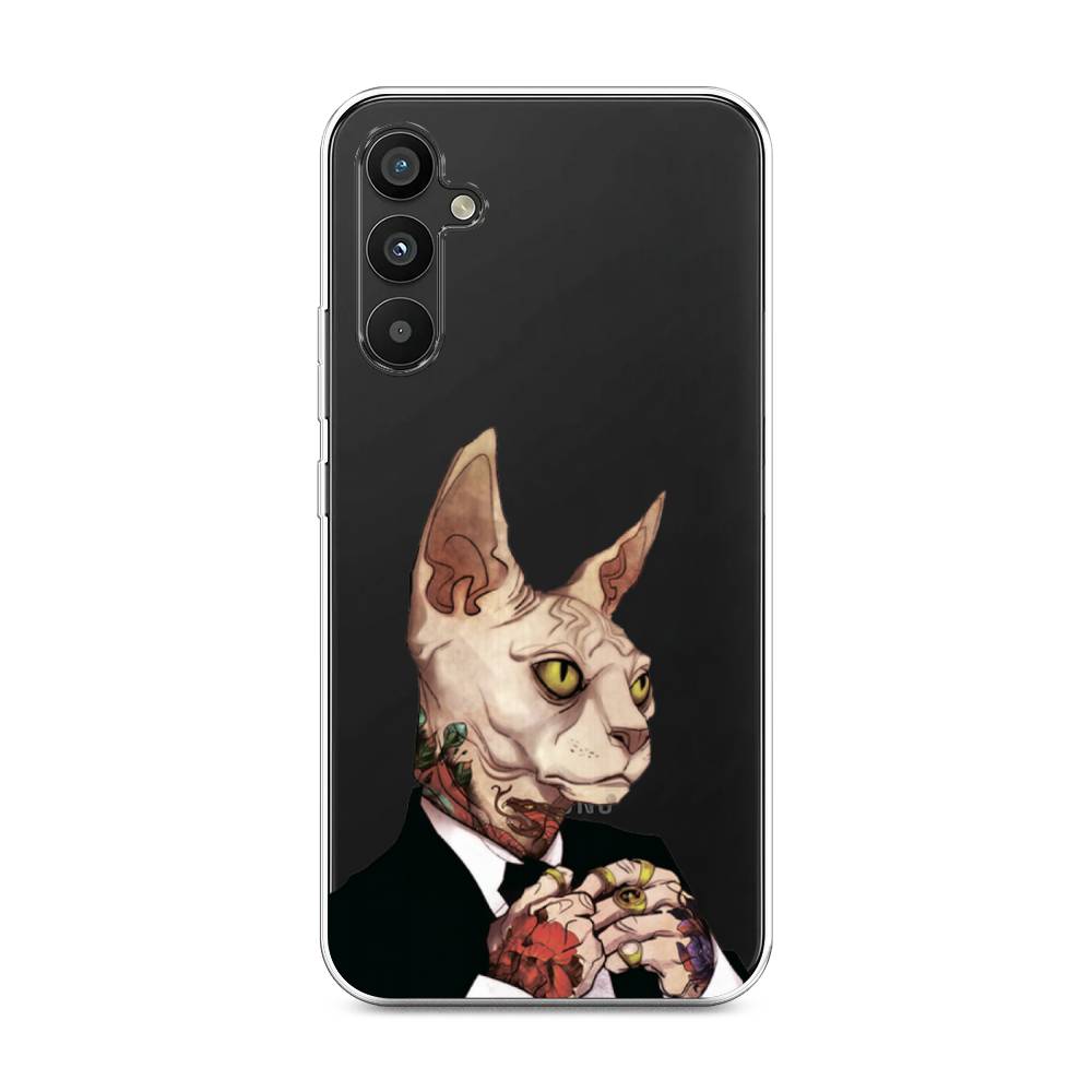 

Чехол Awog на Samsung Galaxy A34 "Татуированный сфинкс", Бежевый;черный;красный, 2107850-7