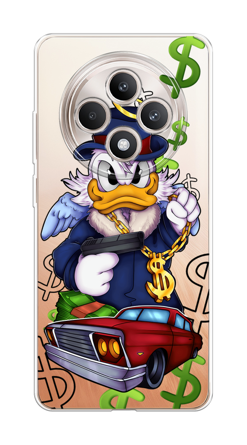 

Чехол на Oppo Reno 12F "Scrooge McDuck with a Gold Chain", Красный;синий;белый, 2517850-1