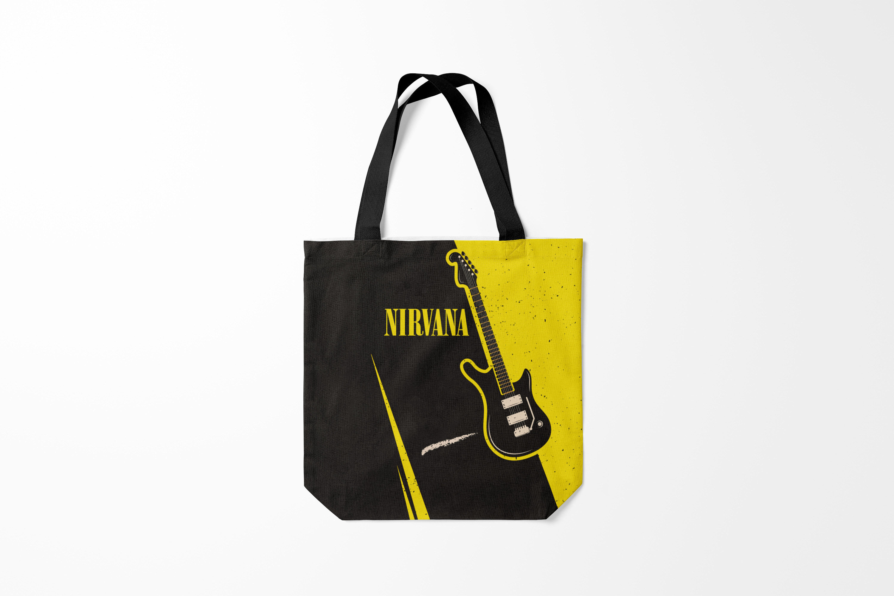 

Сумка шoппер унисекс Burnettie Nirvana, черный, Nirvana