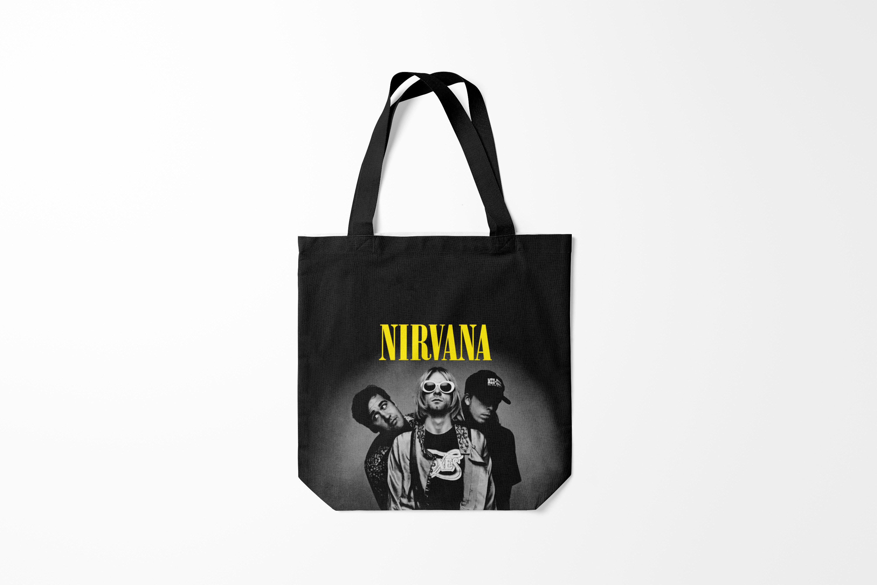 

Сумка шoппер унисекс Burnettie Nirvana, черный, Nirvana