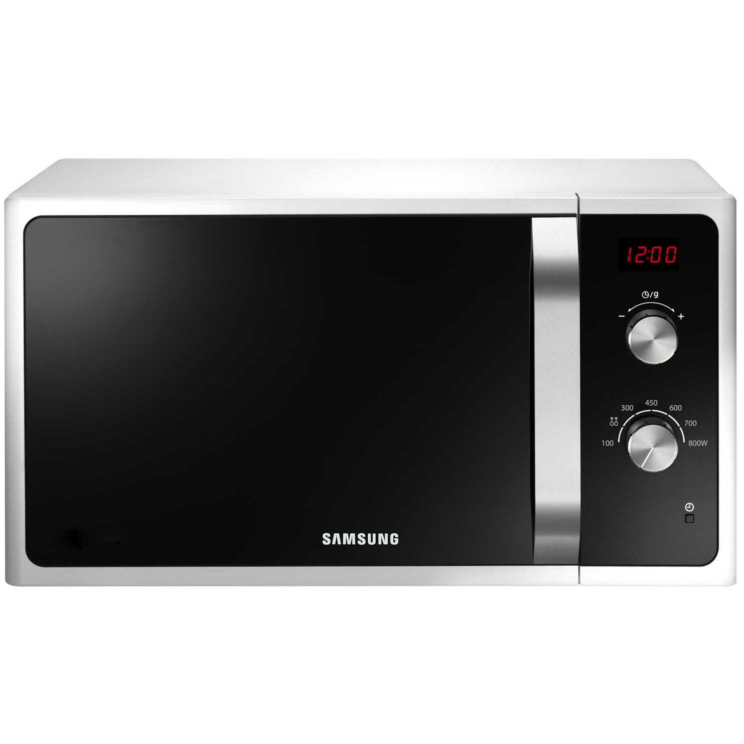 фото Микроволновая печь соло samsung ms23f300eew/ba белая