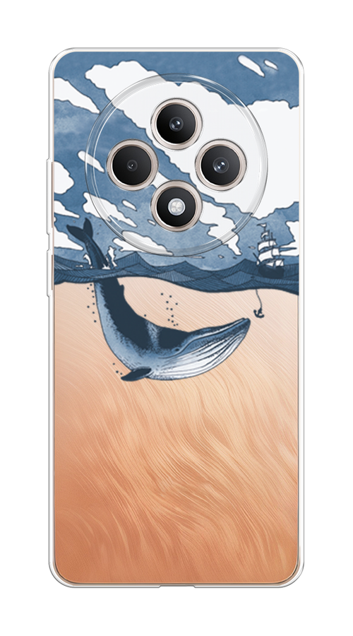 

Чехол на Oppo Reno 12F "Большой кит", Синий, 2517850-1