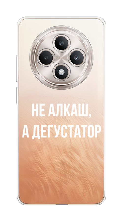 

Чехол на Oppo Reno 12F "Дегустатор", Белый;бежевый, 2517850-1
