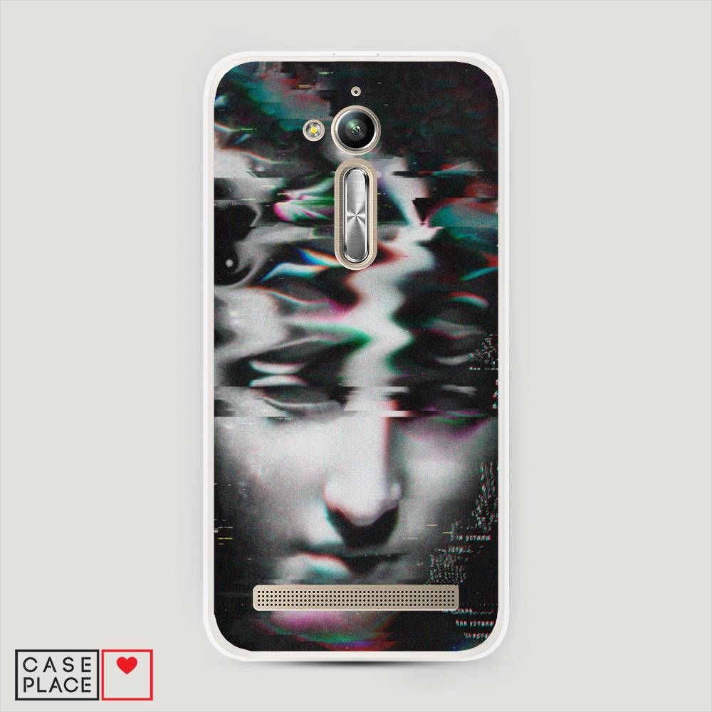 фото Чехол awog "glitch art" для asus zenfone go zb500kl