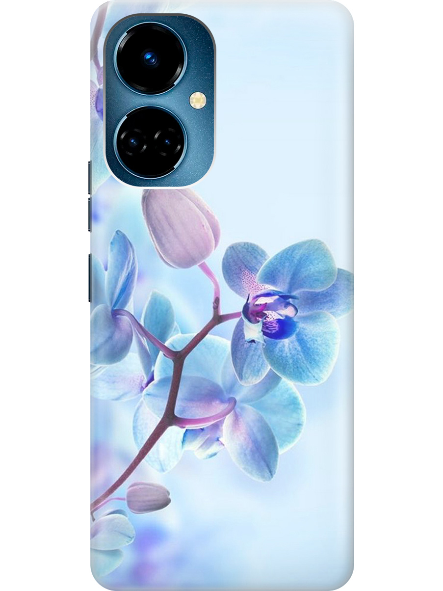 

Силиконовый чехол на Tecno Camon 19 / 19 Pro с рисунком "Синий цветок на синем", Голубой;синий;фиолетовый, 20011877