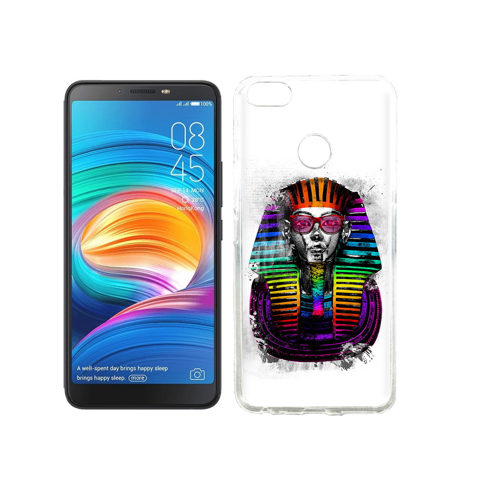 

Чехол MyPads Tocco для Tecno Camon X модная богиня, Прозрачный, Tocco