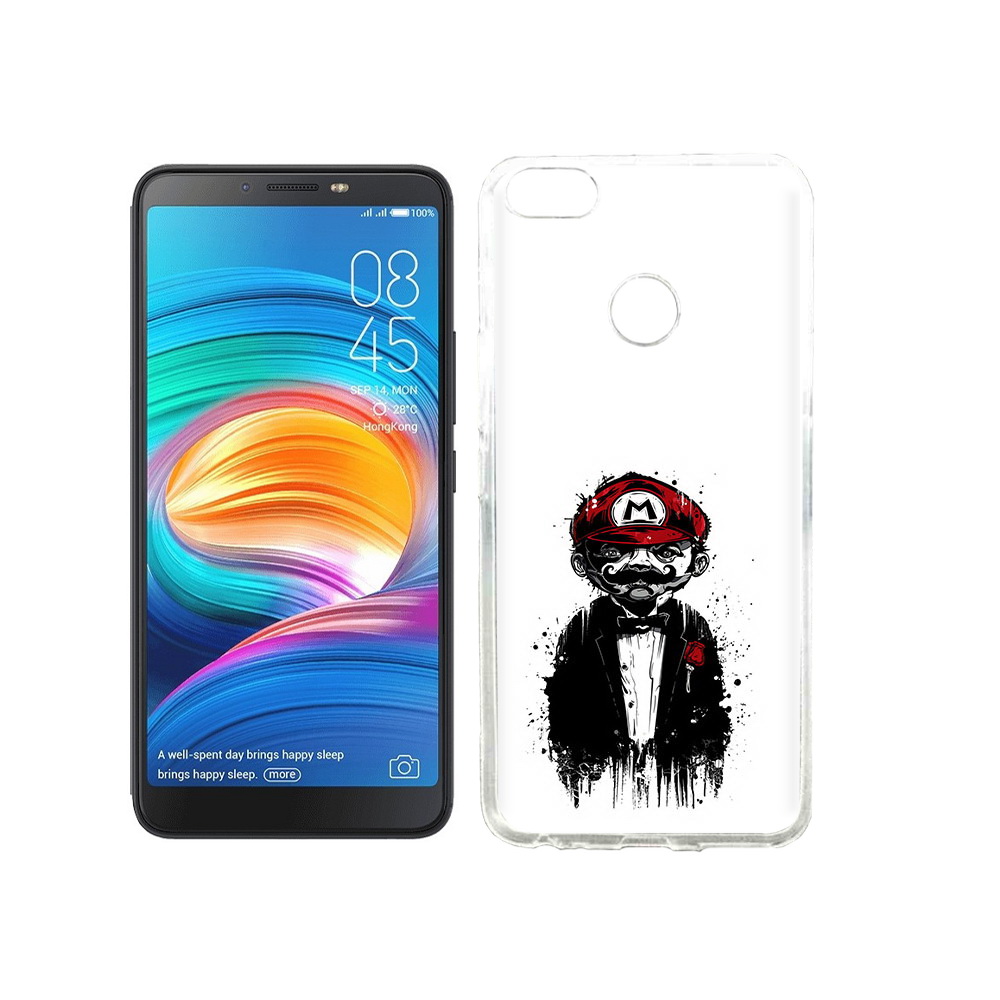 

Чехол MyPads Tocco для Tecno Camon X марио, Прозрачный, Tocco