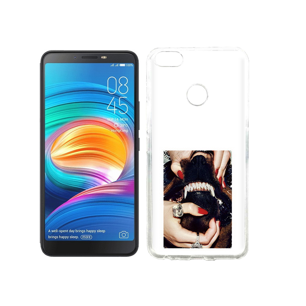 

Чехол MyPads Tocco для Tecno Camon X маникюр, Прозрачный, Tocco