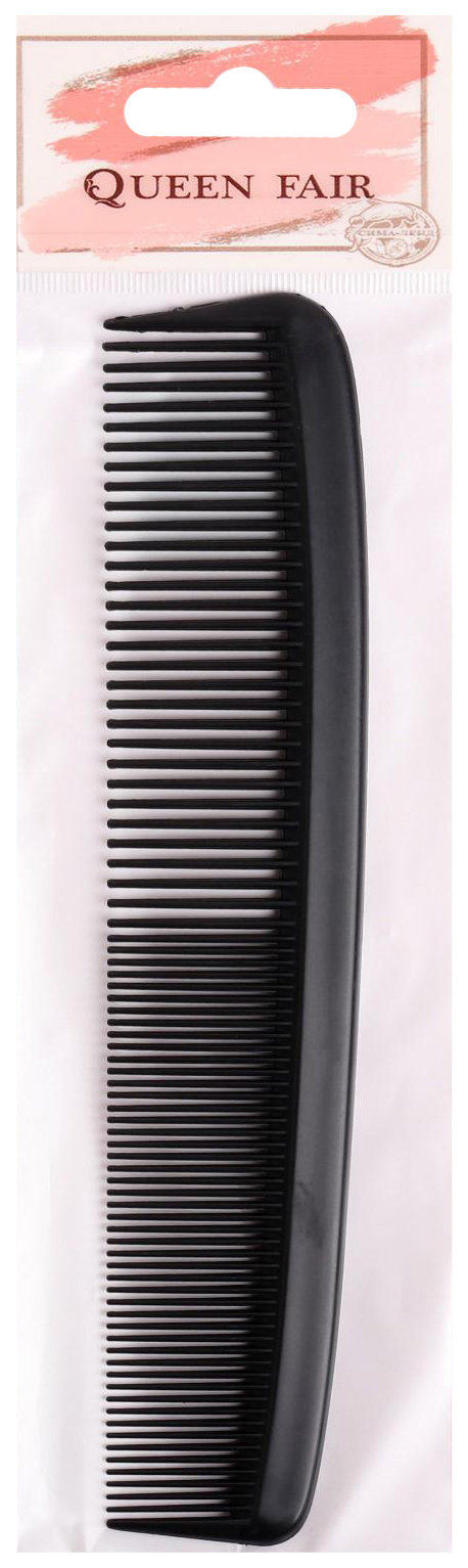 Расчёска комбинированная, 22 x 4,5 см, цвет чёрный 787322 грелка комбинированная резиновая б 3 3л