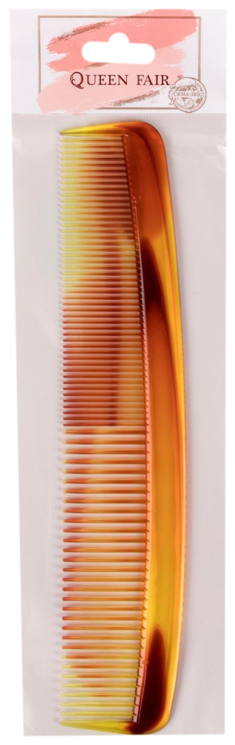Расчёска комбинированная, 22,5 x 4,5 см, цвет янтарный 706853 краска для волос garnier color sensation 6 45 янтарный темно рыжий