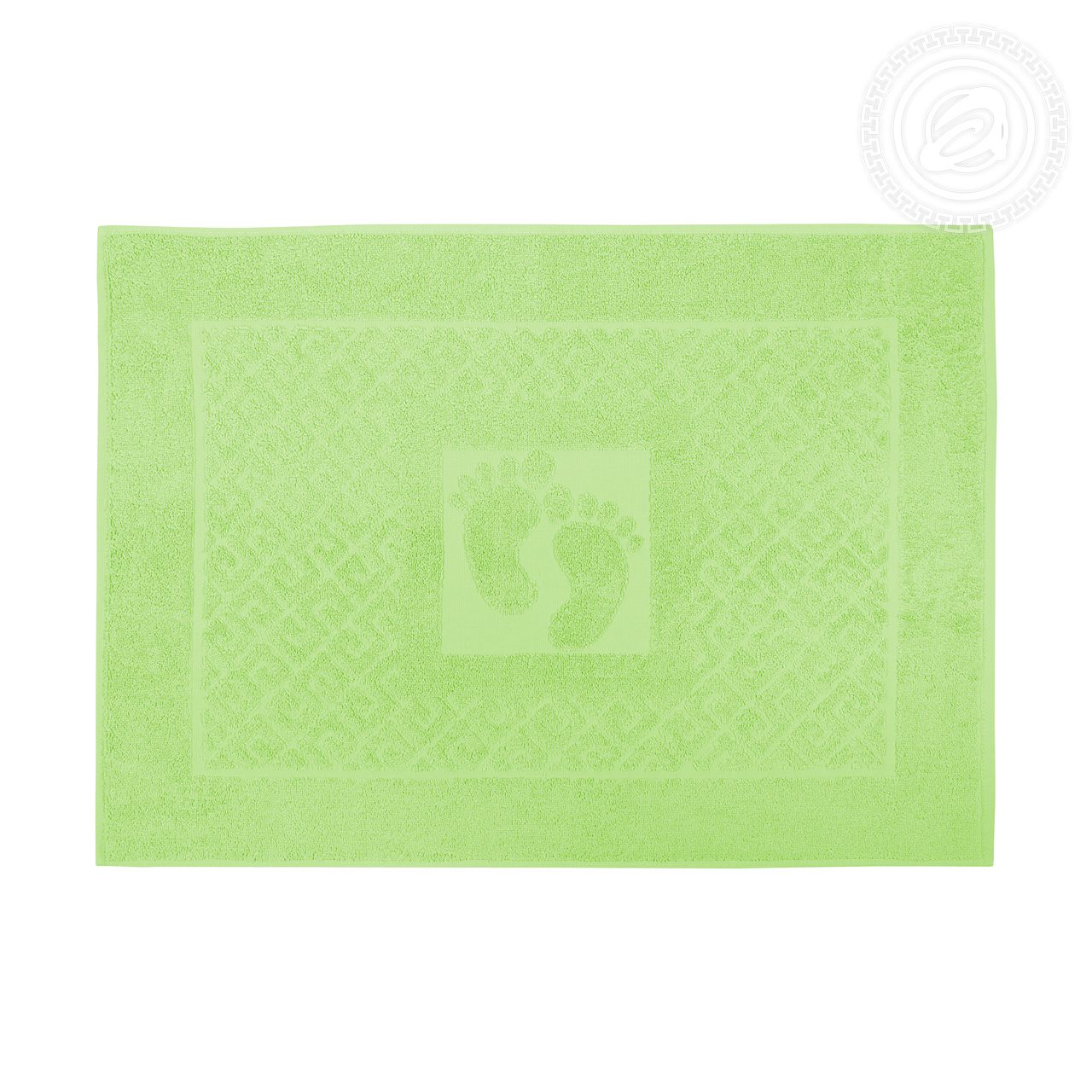 Полотенце махровое АРТ Дизайн НОЖКИ КЛАССИК светло-зеленый 50x70