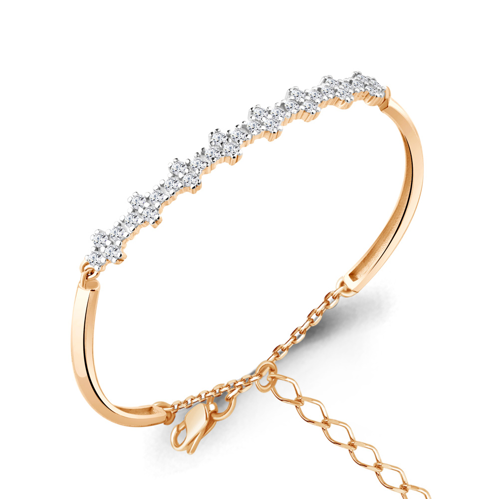 

Браслет из серебра с фианитом Aquamarine Aquamarine 74617А_925_з р. 17, 74617А_925_з