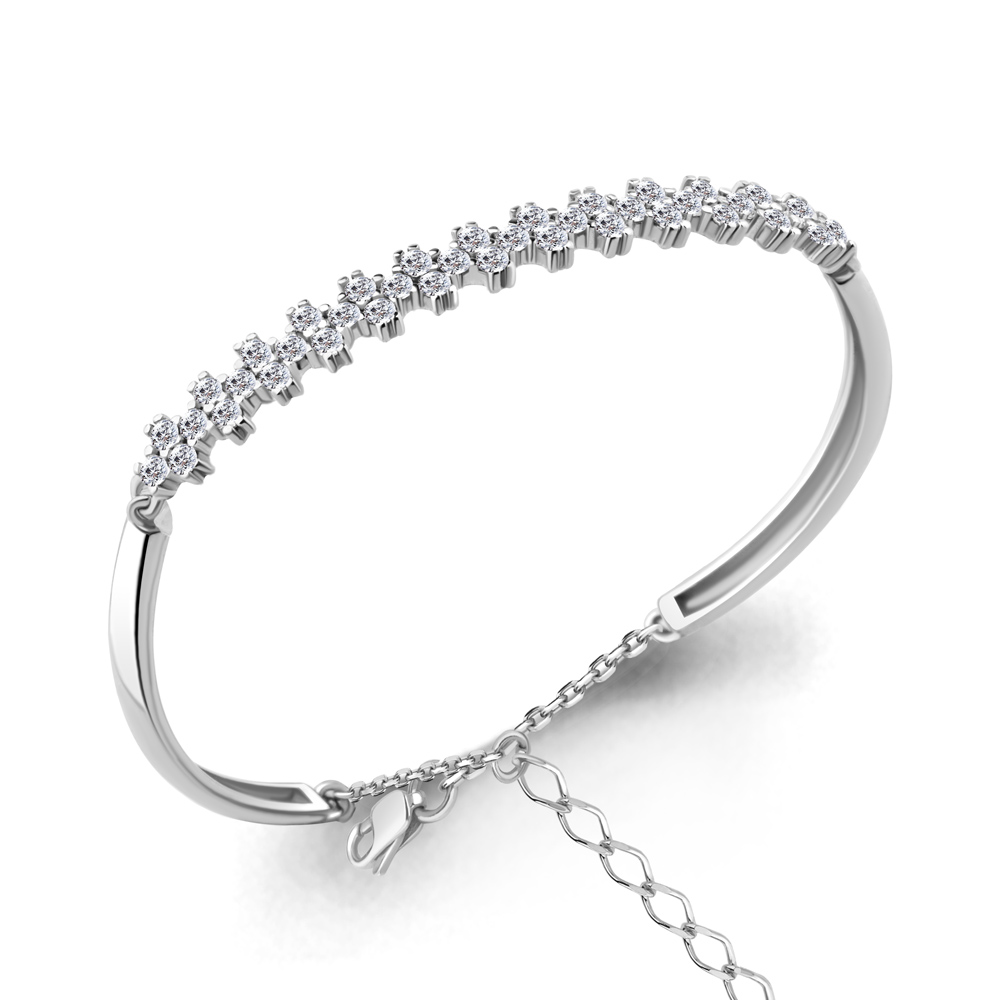 

Браслет из серебра с фианитом р. 16 Aquamarine 74616А_925_р, 74616А_925_р