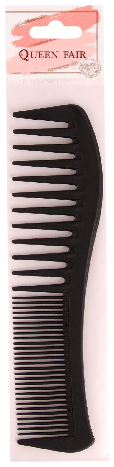 Расчёска комбинированная, 18,7 x 5 см, цвет чёрный 1390074 роллер для массажа в пакете сима ленд для сильной и независимой 14 20 см 1 шт