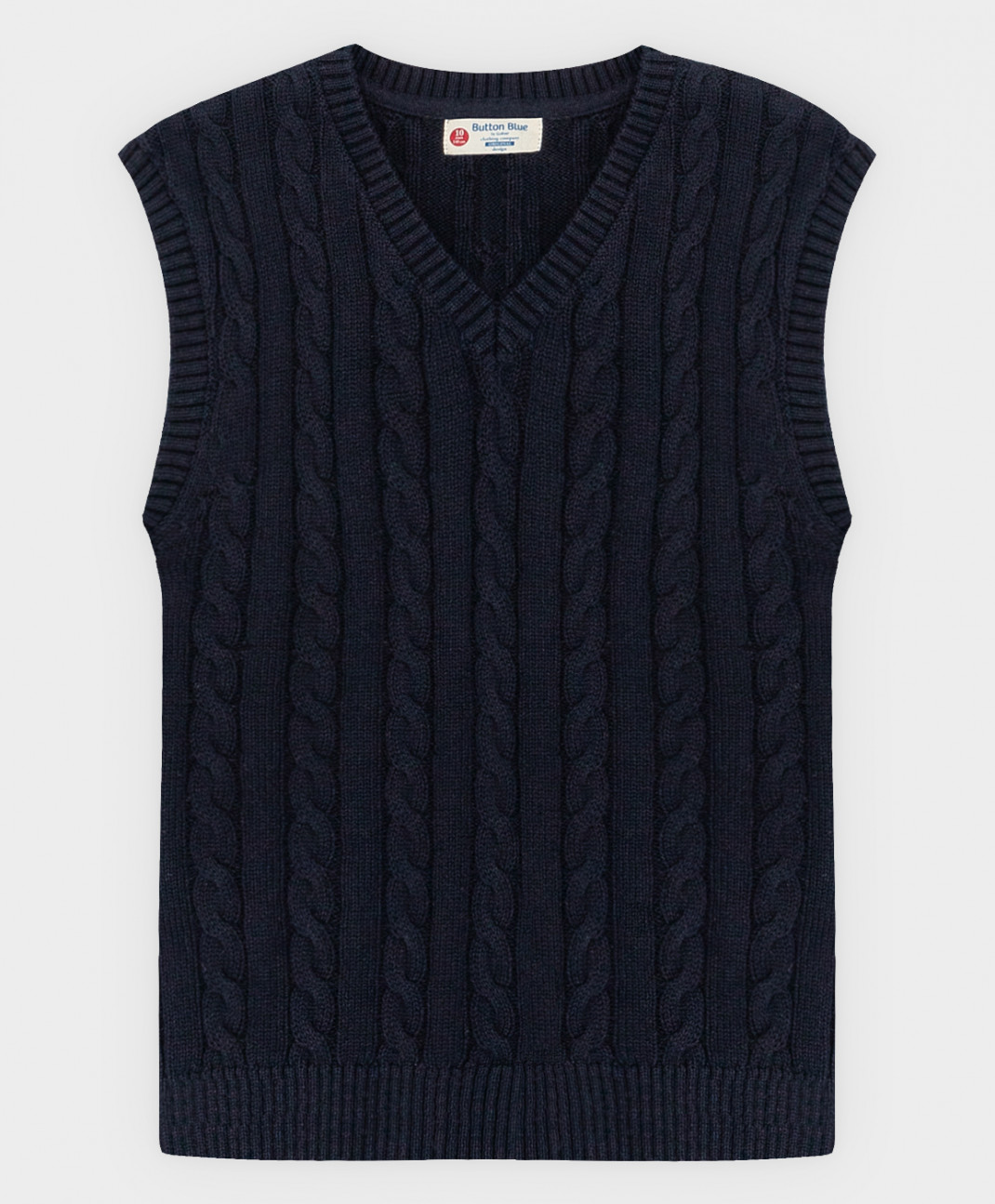 

Жилет детский Button Blue 222BBGS30011000 цв. синий р. 140, 222BBGS30011000
