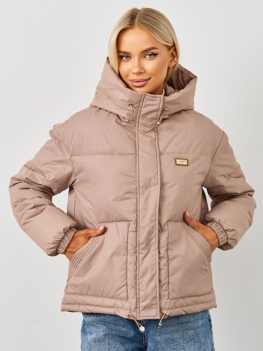 

Куртка женская LAWINTER 83880 бежевая 40 RU, Бежевый, 83880