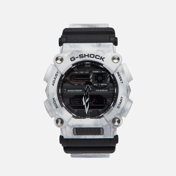 фото Наручные часы мужские casio g-shock ga-900gc-7aer snow camo