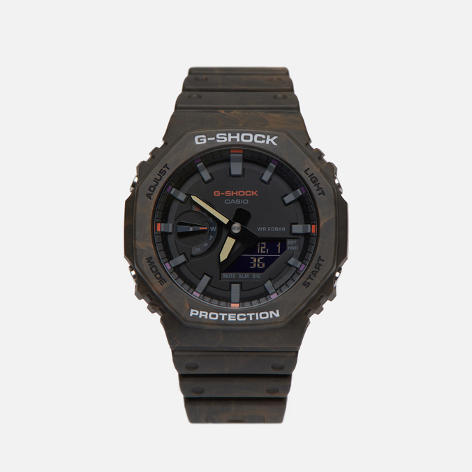 фото Наручные часы унисекс casio g-shock ga-2100fr-5aer foggy forest