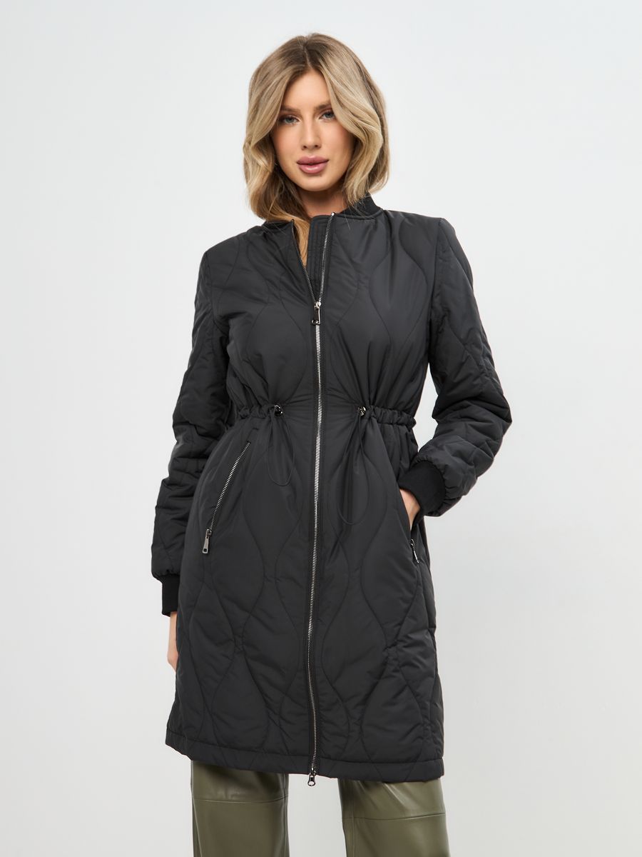 

Пальто женское LAWINTER 83885 черное 42 RU, Черный, 83885