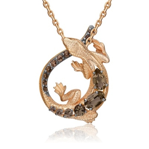

Кулон из золота PLATINA jewelry 03-3493-00-202-1110, кварц, 03-3493-00-202-1110