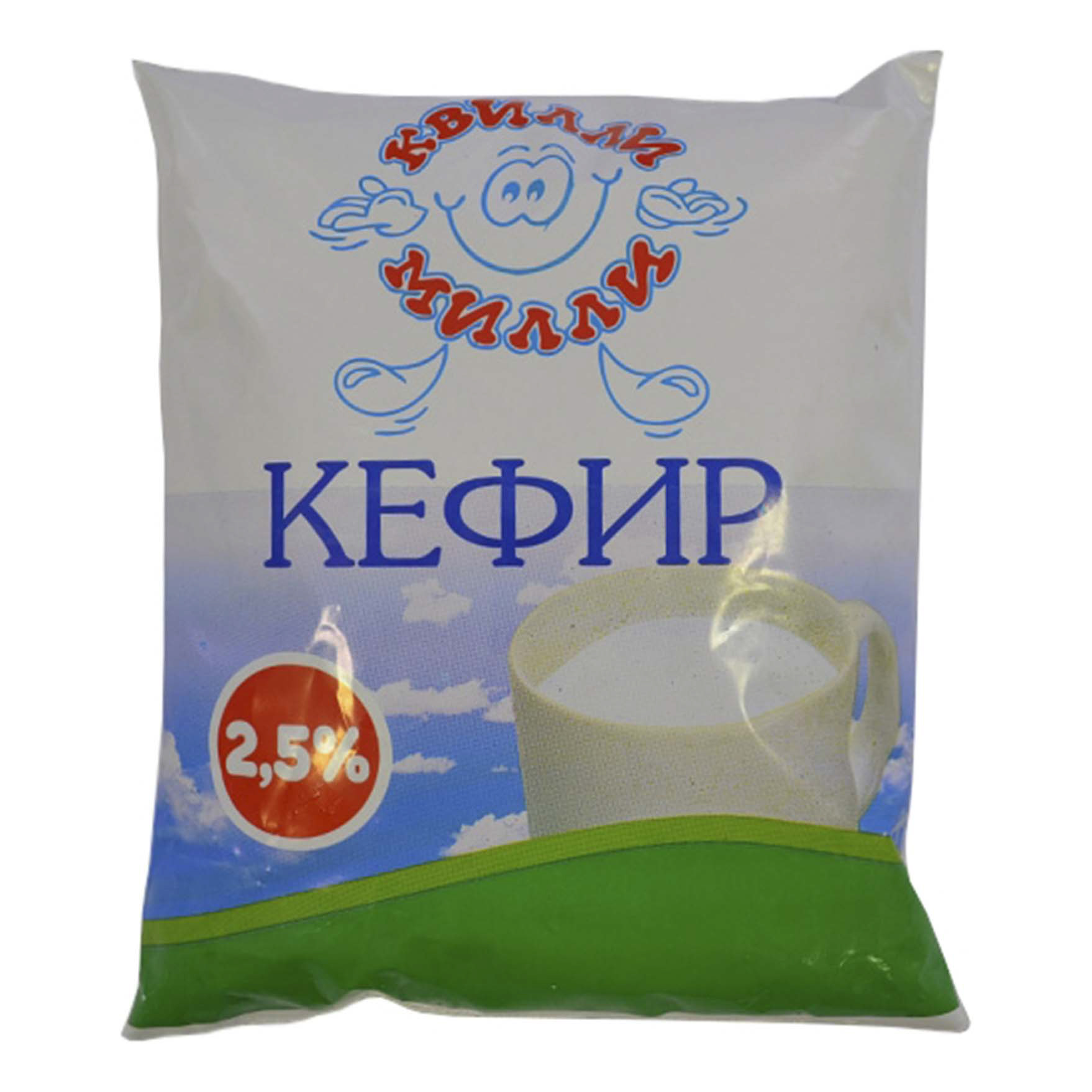 

Кефир Квилли Милли маложирный 2,5% 450 г
