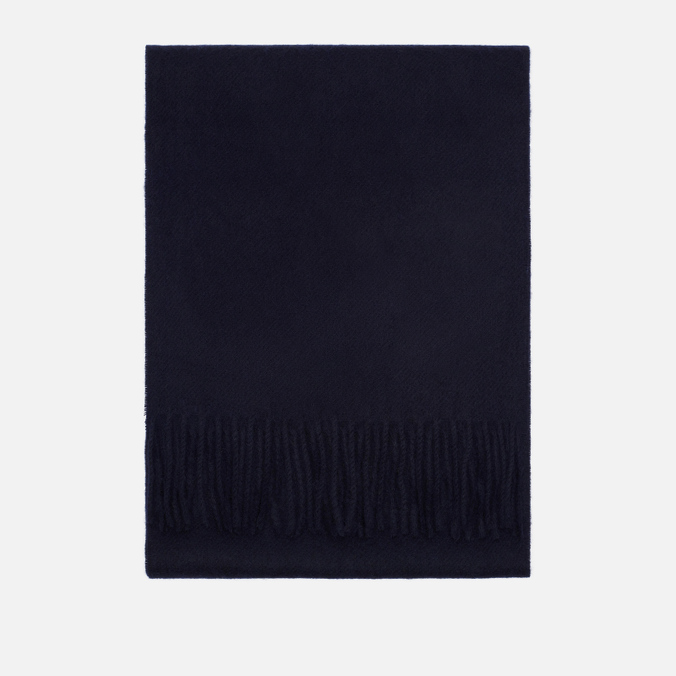 фото Шарф мужской norse projects moon lambswool синий, 170x25,5 см