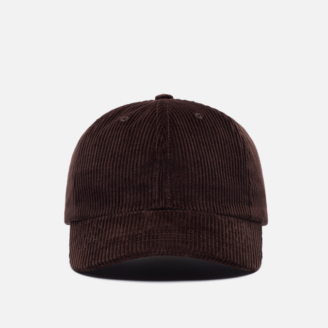 фото Бейсболка мужская norse projects 8 wale cord sports коричневая, one size