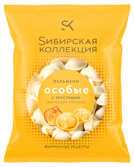 

Пельмени Сибирская Коллекция с жареным лучком 430 г