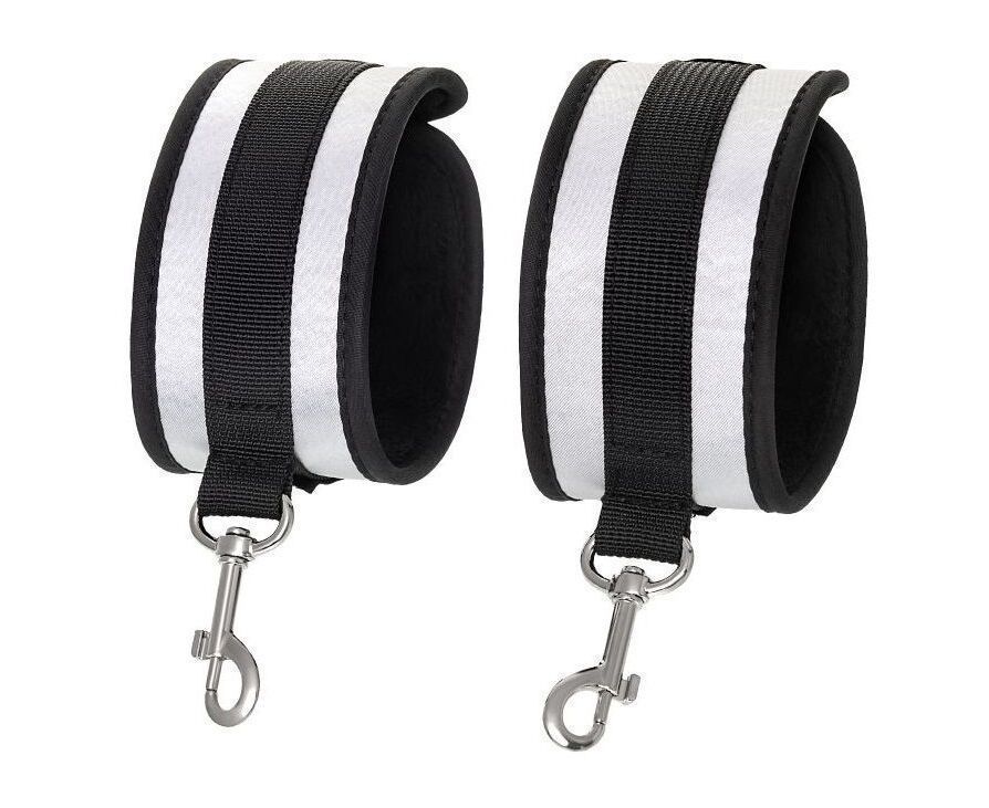 Оковы ToyFa Anonymo серебристо-черные