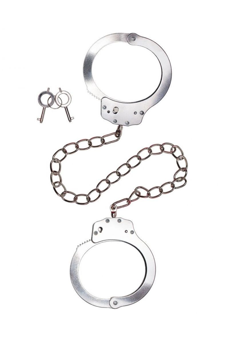 Оковы на ноги Le Frivole металлические серебристые