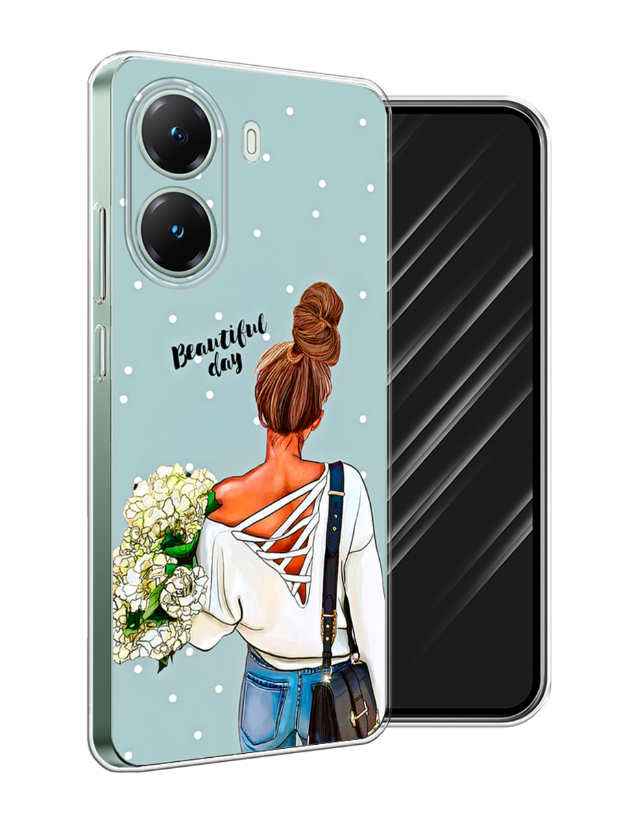 

Чехол Awog на Poco X7 Pro "Beautiful day", Голубой;коричневый;бежевый, 324050-1