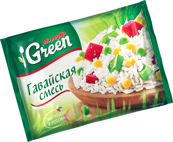 Овощная смесь Морозко Green гавайская свежезамороженная