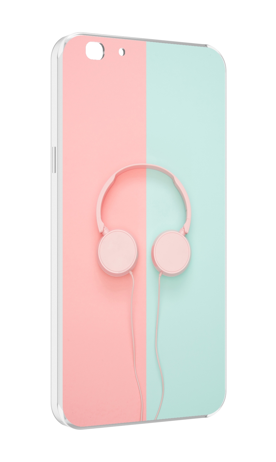 

Чехол MyPads наушники-минимализм для Oppo A77/F3 (2017 год), Прозрачный, Tocco