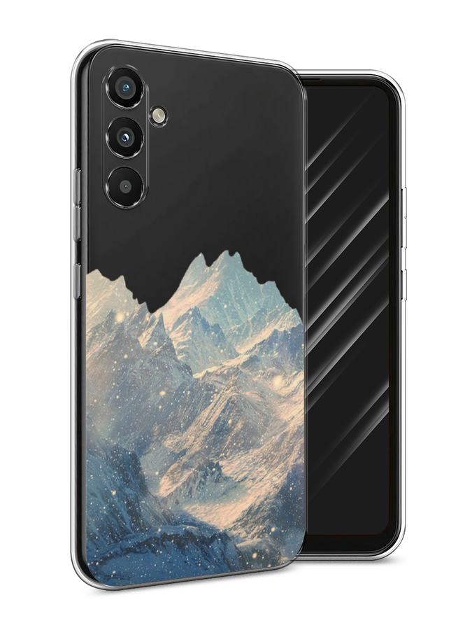 

Чехол Awog на Samsung Galaxy A34 "Горы арт 2", Серый, 2107850-10