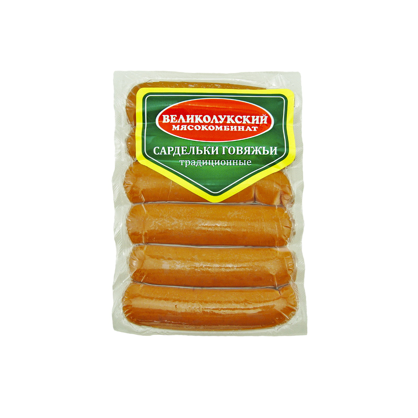 

Сардельки Великолукские говяжьи