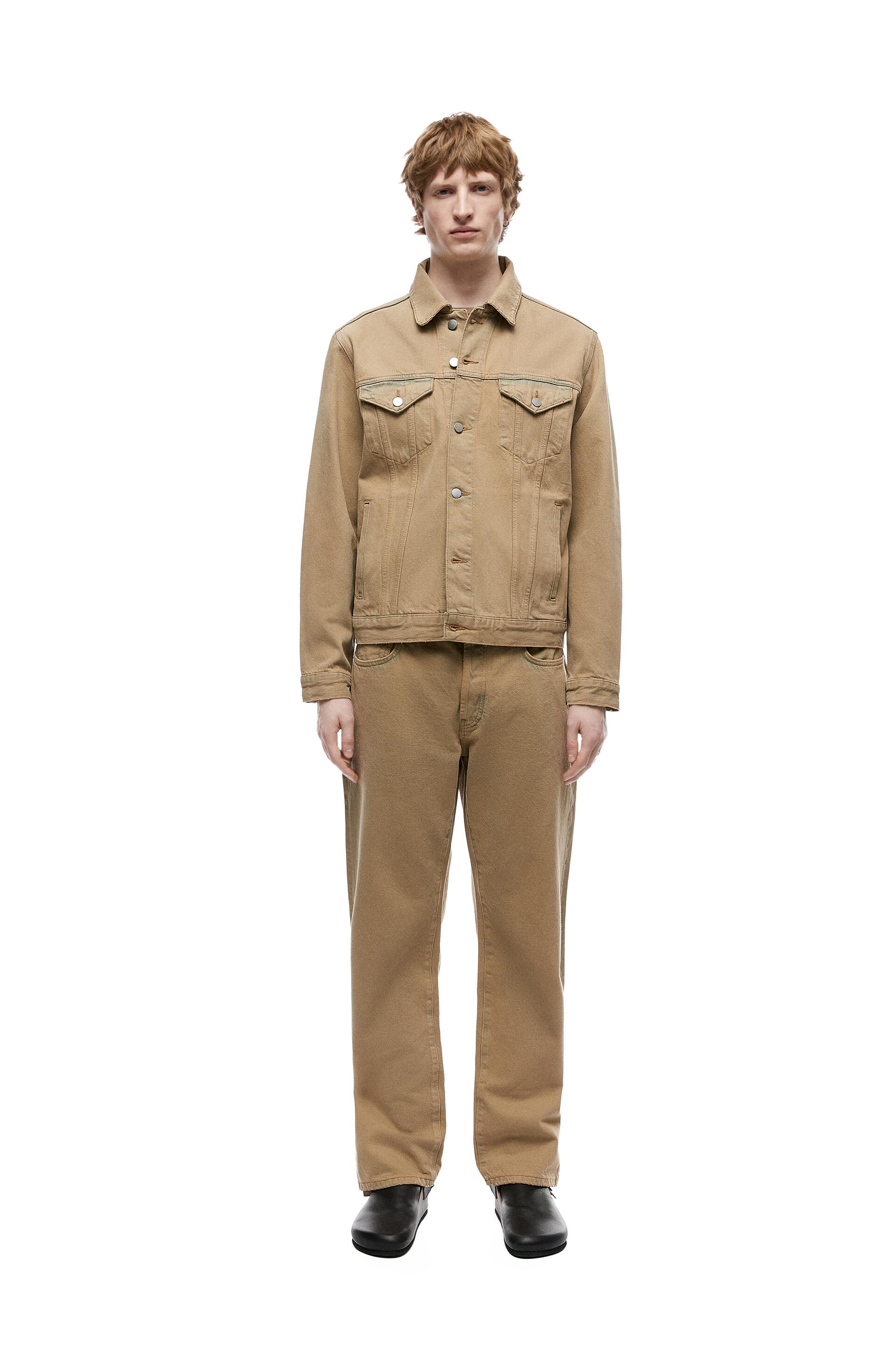 Джинсовая куртка мужская ZARA 06688468 бежевая XL (доставка из-за рубежа)