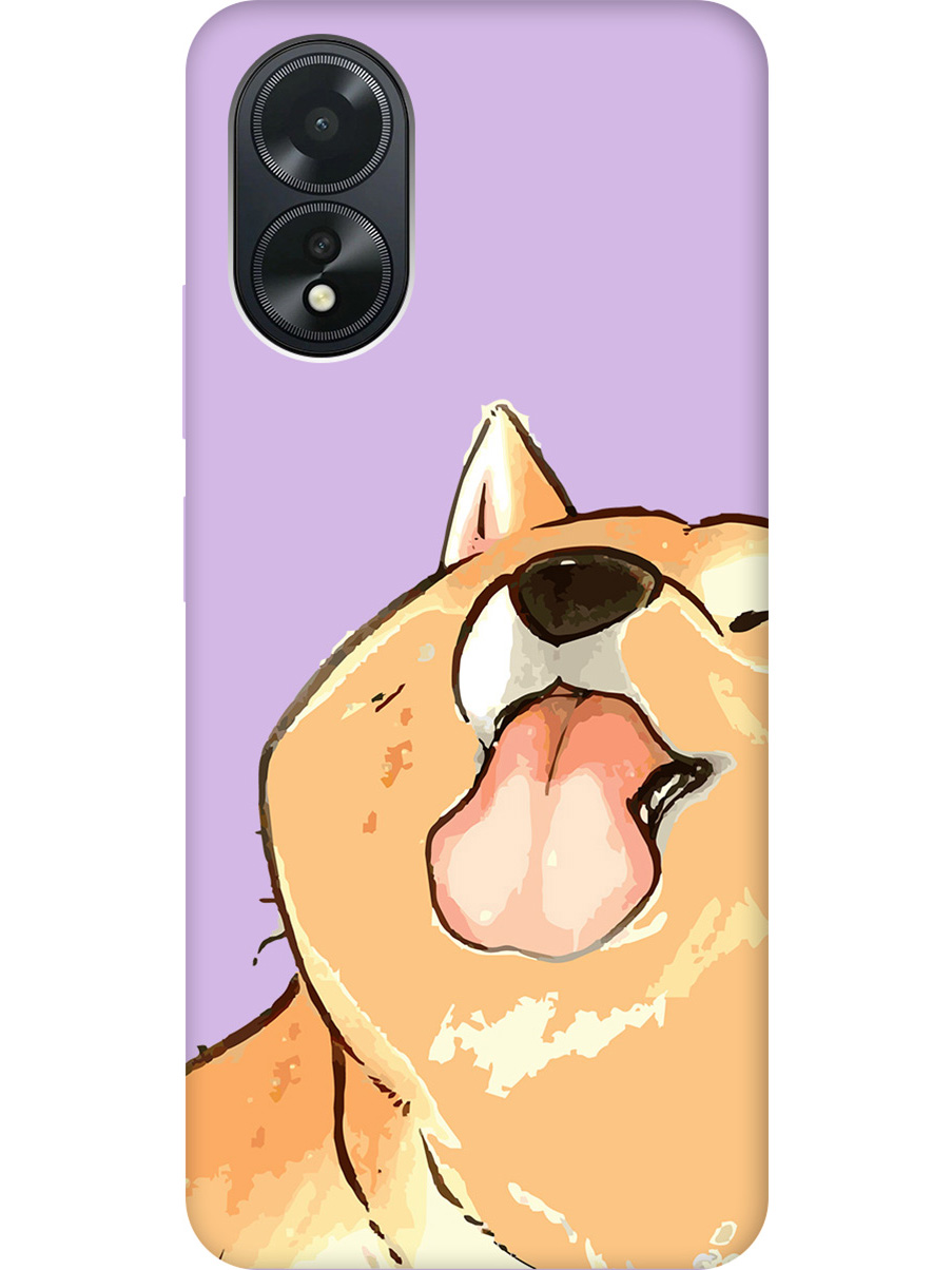 

Силиконовый чехол на Oppo A18 / A38 с рисунком "Shiba" Soft Touch сиреневый, Фиолетовый;бежевый;коричневый, 20011876