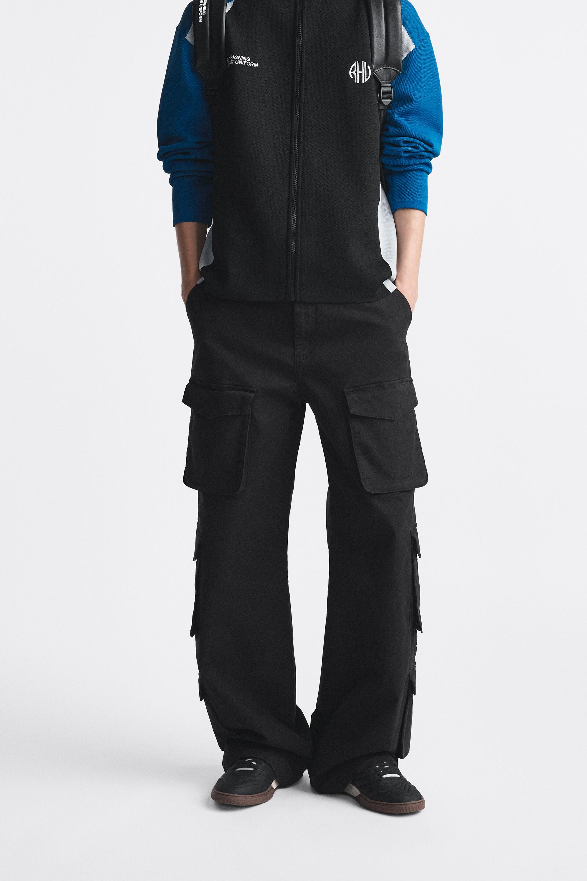 

Брюки мужские ZARA 06688430 черные L/XL (доставка из-за рубежа), Черный, 06688430