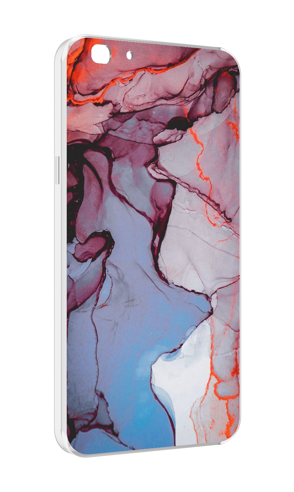 

Чехол MyPads мраморный рисунок для Oppo A77/F3 (2017 год), Прозрачный, Tocco