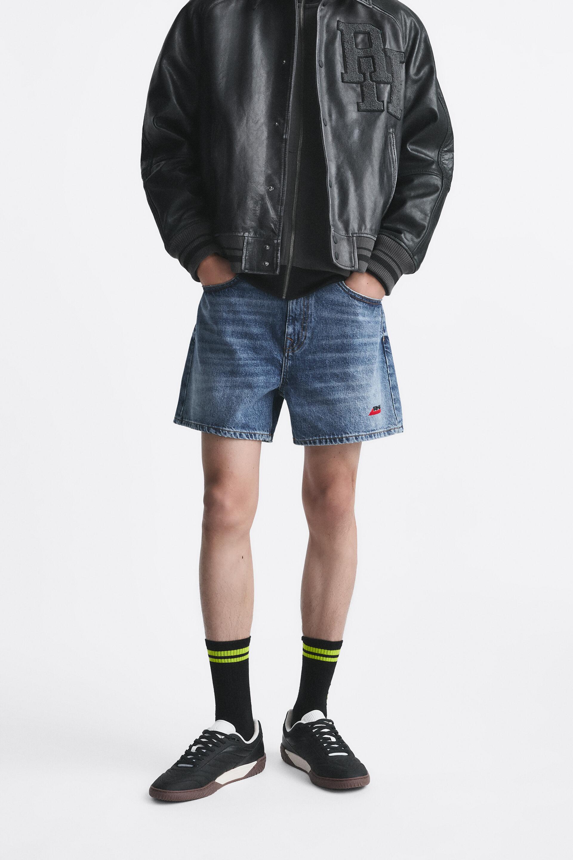 

Шорты мужские ZARA 06688428 синие 42 (доставка из-за рубежа), Синий, 06688428