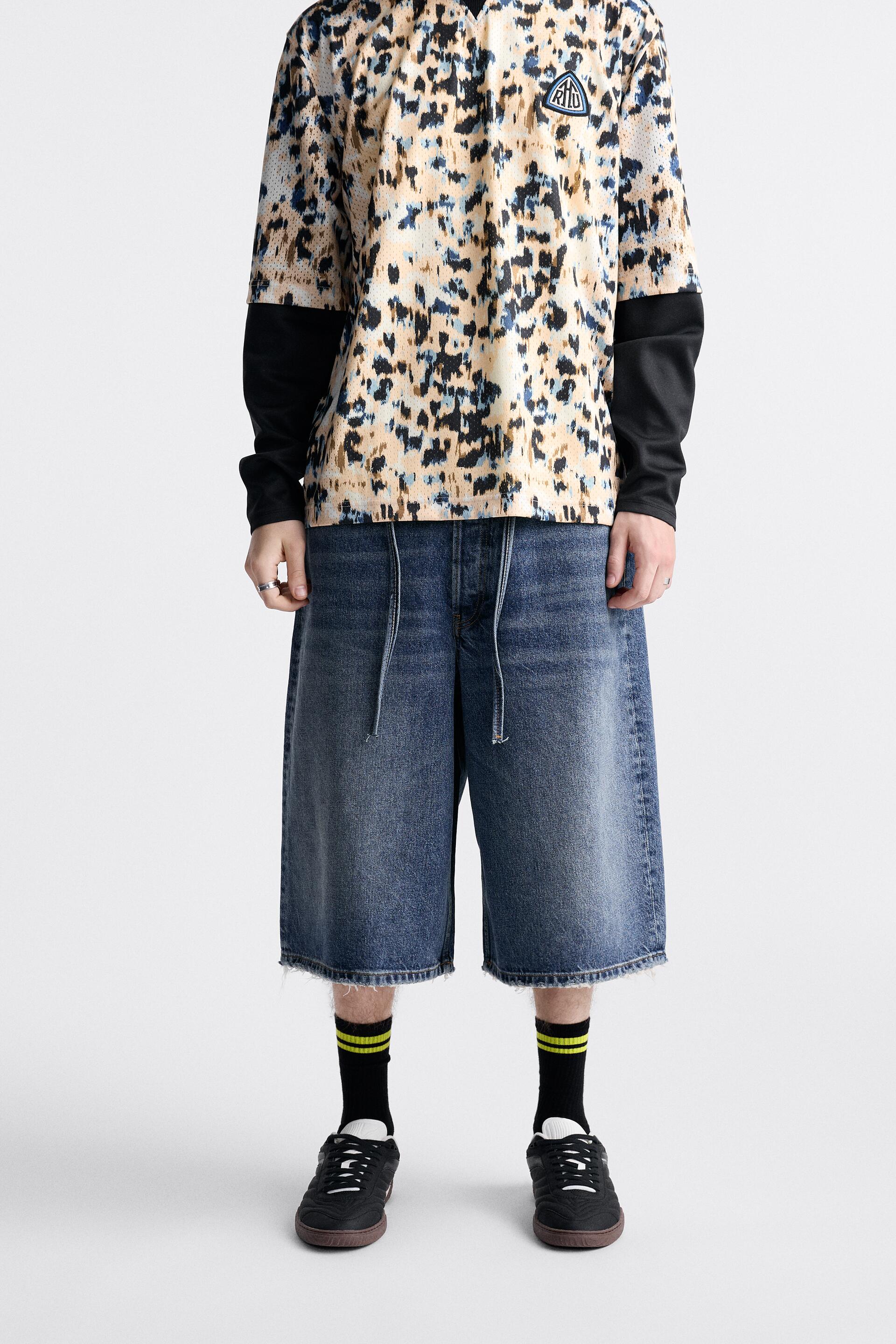 

Шорты мужские ZARA 06688426 синие S/M (доставка из-за рубежа), 06688426