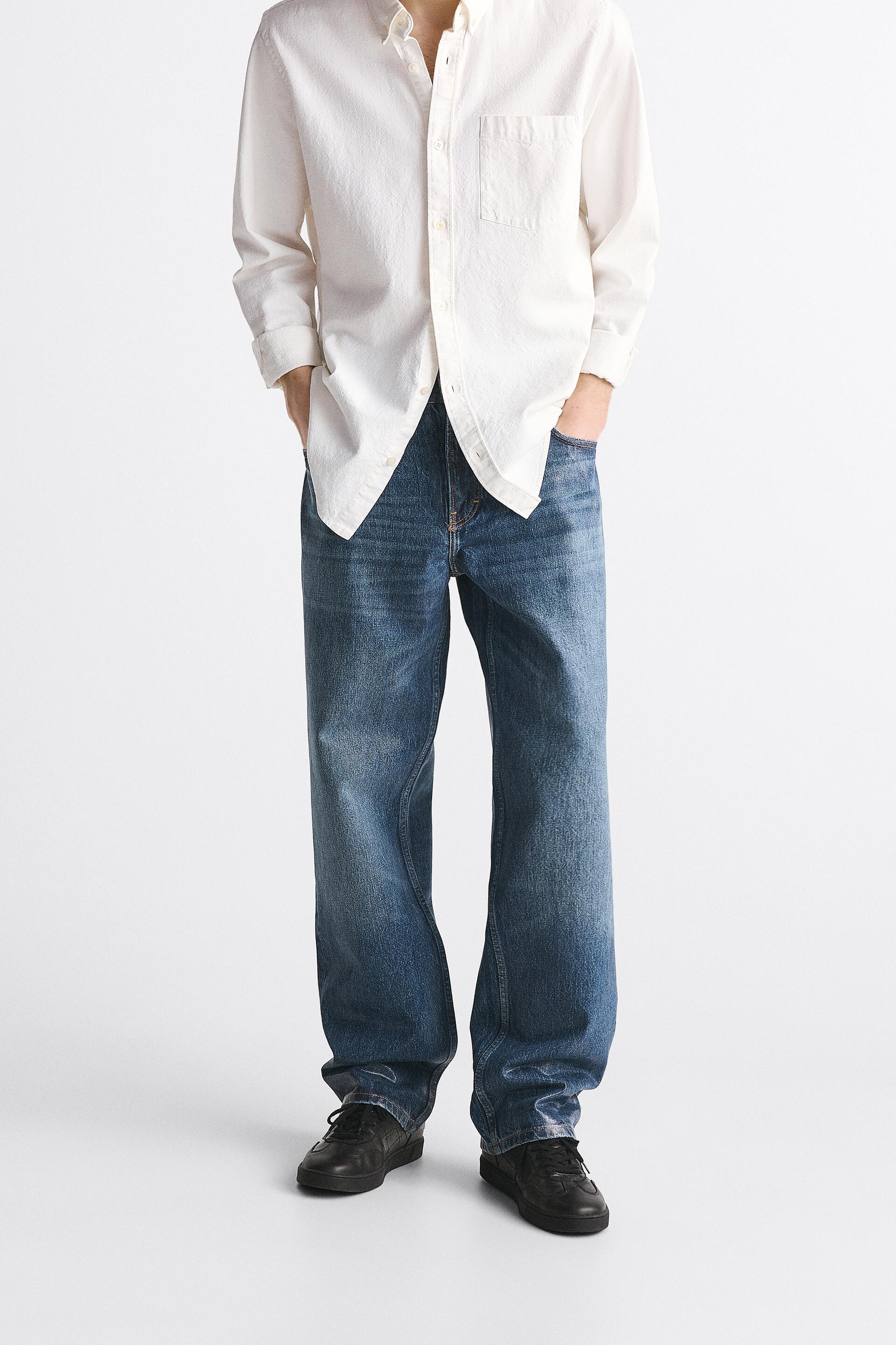 

Джинсы мужские ZARA 06688425 синие 40 (доставка из-за рубежа), Синий, 06688425