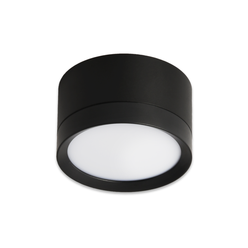 Светильник EKS GX53 ART SMART черный, 85х50 мм