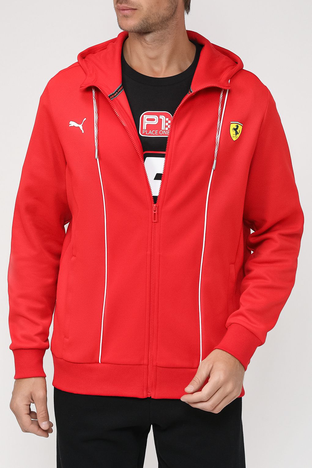 

Толстовка мужская PUMA 62094202 красная 2XL, Красный, 62094202