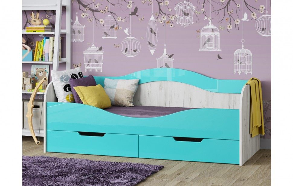 

Регион 58 Юниор-15 МДФ Кровать №1 80х180, 1205284919